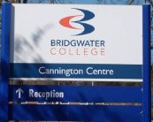 Cannington College sign